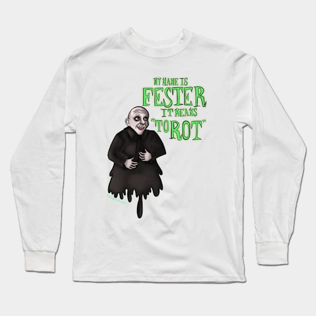 Fester Long Sleeve T-Shirt by Glazed Comet Designs